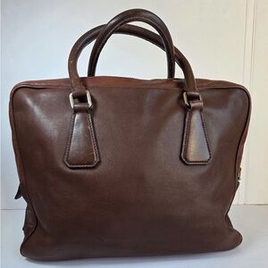 Prada Leather Briefcase